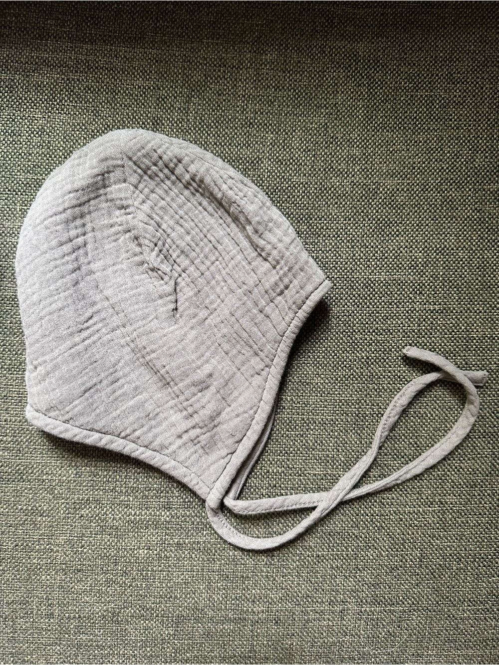 The Simple Folk Cotton Bonnet 12-18m